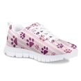 thumbnail image 2 of Pzuqiu Dog Paw Kids Tennis Shoes Girls Size 3 Lace Up Breathable Sneakers Lightweight Running Shoes Comfortable Walking Shoes Outdoor, 2 of 7