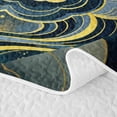 thumbnail image 5 of Homewish Hippie Clouds Stars Quilt King, Dreamy Cosmos Universe King Coverlet Set, 3-Piece 1 Bedspread and 2 Pillowcases, 5 of 7