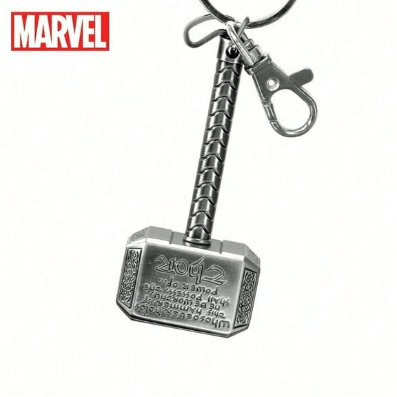 1PC Metal Hammer Key Ring Keychain