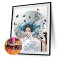 thumbnail image 3 of Cuadros Decorativos Taladro de forma especial parcial de pintura de diamante 5D de belleza de estilo chino (K058) Ndcxsfigh Nuevos Originales, 3 of 8