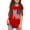 Red, variant on MIXUE Toddler Girls T-Shirts & Tank Tops Summer Fourth Of July Independence Day Flag Print Round Neck Sleeveless Loose Casual T Shirts Daily-Wear,Red,2-3 Years
