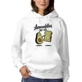 thumbnail image 2 of Avocuddles for All: Cute Avocado Women's Hoodie, 2 of 3