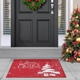 thumbnail image 3 of Christmas Doormat 20 x 32 Inch Holiday Xmas Decorative Door Mat Winter Christmas Snowflakes Welcome Mat Outdoor Indoor Non Slip Entrance Floor Door Mat Front Porch for Home Decoration, 3 of 6