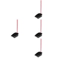 thumbnail image 3 of Hemoton 4pcs Dust Pan with Long Handle Vertical Dustpan Outdoor Indoor Dustpan Detachable Dustpan, 3 of 8