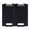 Portable File Folder Cap Refill Clip Board Openable Paper Storage