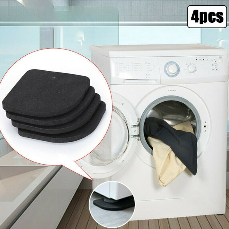 4PCS Washing Machine Shock Mute Pads Refrigerator Non-slip Anti Vibration  Mat 