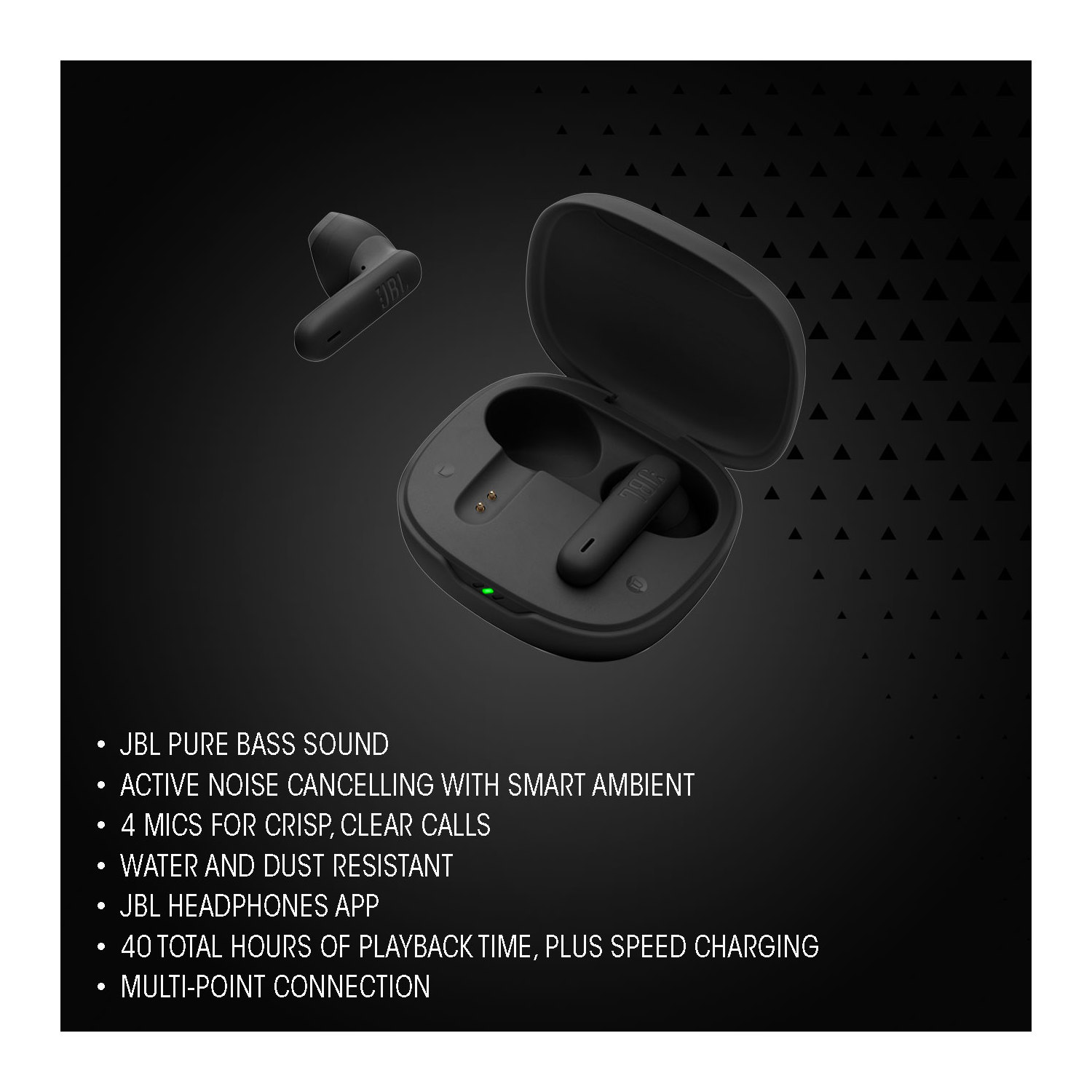 JBL Vibe Flex 2 True Wireless Earbuds, Black photo 6