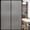 Gray, variant on Window Privacy, Removable Glass Door Privacy Film, Suitable for Bathrooms, Offices, Static Cling Decorative Film, Reusable Window Stickers (Stripes, 23.6 x 157.4 inch)