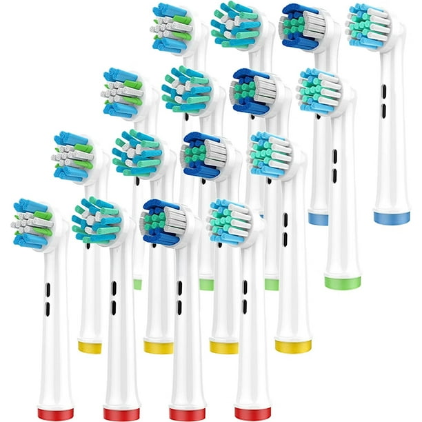 Replacement Brush Heads for Oral B Braun Electric Toothbrush, 16 Pack
