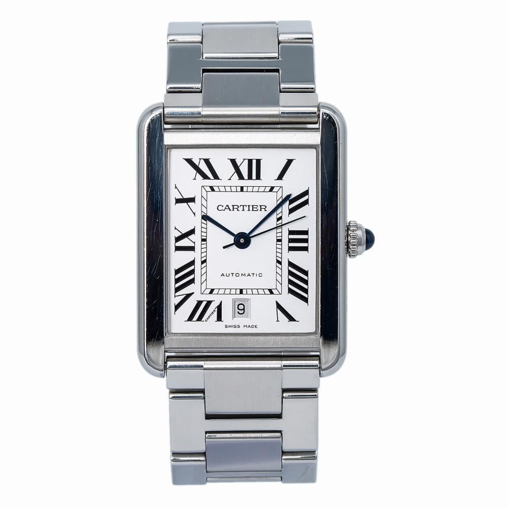 pre owned cartier tank solo