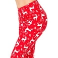 thumbnail image 3 of LAVRA Womens Christmas Leggings Regular & Plus Size Holiday Xmas Pajama Pants, 3 of 3
