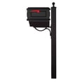 thumbnail image 4 of Traditional Curbside Mailbox with Newspaper Tube and Springfield Mailbox Post, 4 of 7
