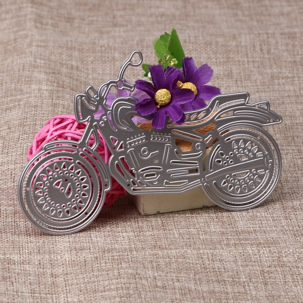 Cuadros Decorativos Troqueles de corte de Metal para motocicleta, plantillas para álbum de recortes DIY decorativo Sywqhk Nuevos Originales