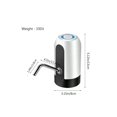 thumbnail image 2 of 1pc Automatic Drinking Water Pump ,USB Charging ,Portable Electric Water Dispenser Switch For Universal 5 Gallon Bottle, 2 of 4