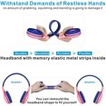 thumbnail image 7 of SIMOLIO Wireless kids Headphones with Volume Limited & Hearing Protection, Over-Ear Kids Headsets Bluetooth and Wired for Girls,Boys,Kids,Teens,School,Travel,Gift,Smartphones, Mint, JH-711M (New)), 7 of 7