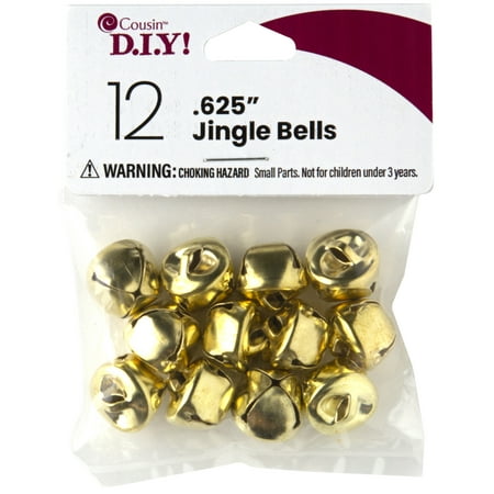Jingle Bells .625" 12/Pkg-Gold -40000632 | Walmart Canada