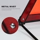 thumbnail image 4 of Btafrte Alertas Automáticas Placa Seguridad Reflector Advertencia Triangular Plegable Accesorios para Automóviles Rojos, 4 of 9