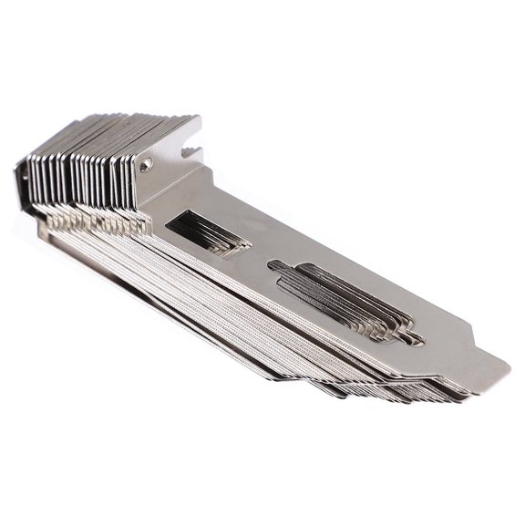20 PCS Steel PCI Slot Cover DP VGA Output Ventilation Deflector Accessory