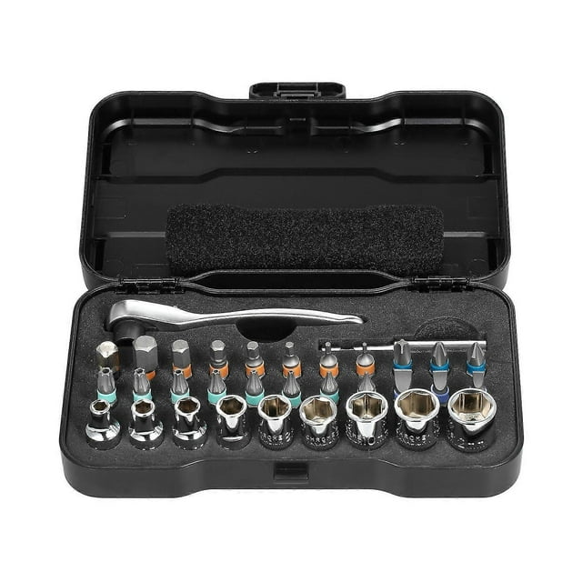 33-in-1 Purpose Ratchet Sleeve Set Screwdriver Ratchet Wrench Sleeve Screwdriver Bits Set Bits Diy Rep Tool Set