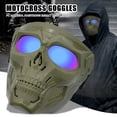 thumbnail image 2 of Windproof Outdoor Motorcycle Cross-Country Goggles Motorcycle Skull Helmet Mask, 2 of 2