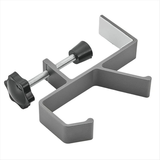 Gancho Lateral de Mesa Ajustable de 1 Pieza, Almacenamiento de Mochila con Suspensión de Mesa para Auriculares para Juegos, Soporte de Gancho Sin Perforación, Gris