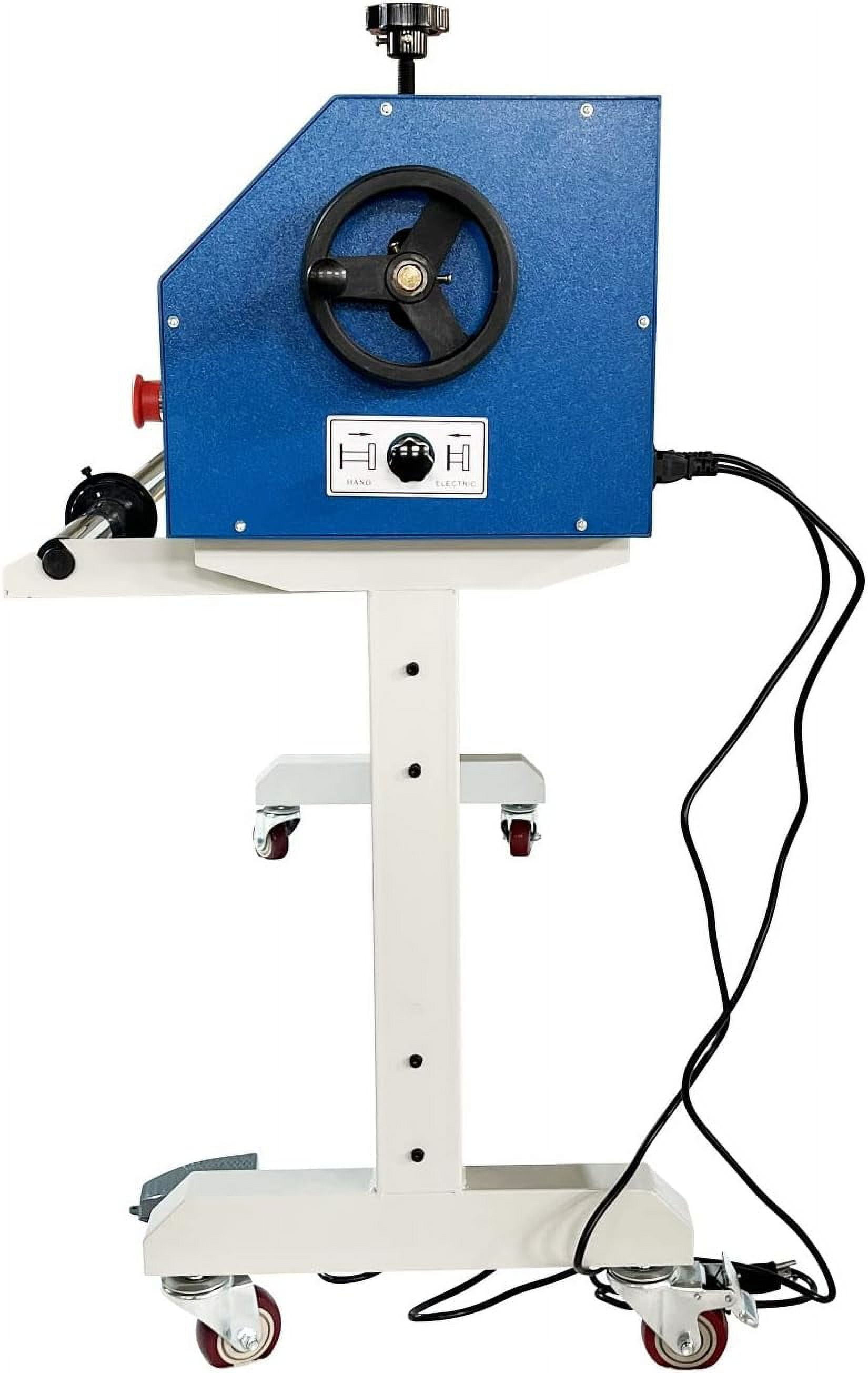 EQCOTWEA 63" Automatic/Manual Laminating Machine Cold Laminator with Rubber Rollers