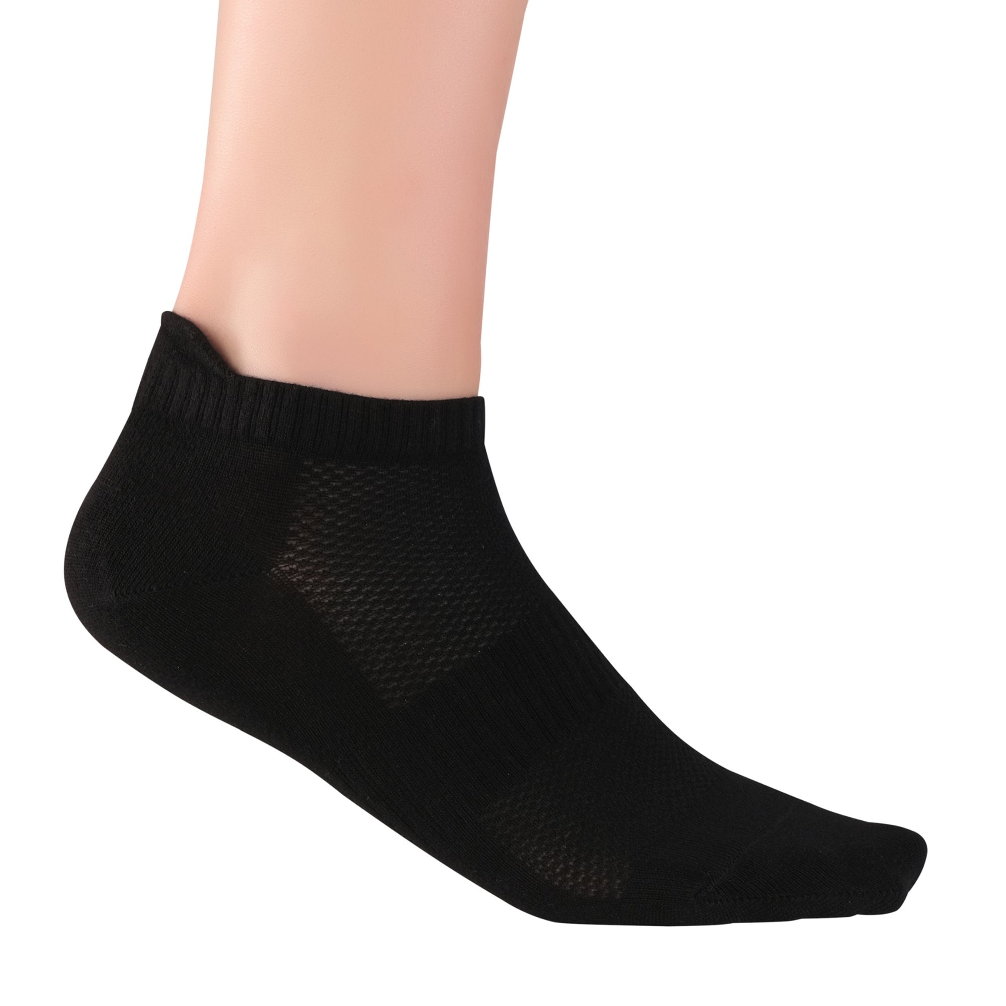 ELYFER Unisex Thin Bamboo Fiber Ankle Socks 8 Pairs - Seamless Toe, Lightweight, Comfortable, Breathable Low Cut Athletic Sports Socks for Men and Women