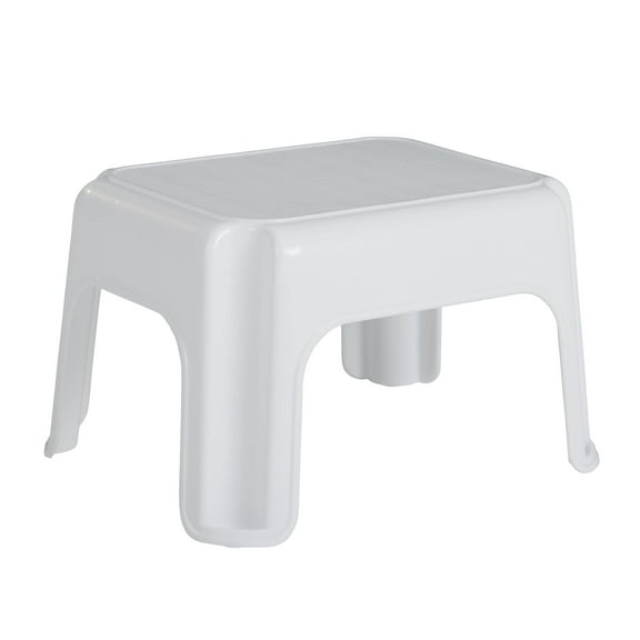 Marchepied en plastique Rubbermaid, petit, blanc