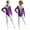 Purple, variant on Sholeno Kids Girls Shiny Rhinestone Dance Bodysuit Tank Ballet Unitard Activewear Gymnastic Leotard Navy Blue 12