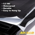 thumbnail image 4 of Apollo Horticulture 5.5 Mil Black and White Panda Poly Film Sheeting - 10' x 25, 4 of 5