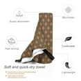 thumbnail image 3 of KLL Green and Pink Squares Microfiber Beach Towel Fast Drying,Extra Large 31.5"x63" Sand Free Beach Towel Super Lightweight Towels, 3 of 8