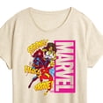 thumbnail image 3 of Marvel - Super Hero Women Sound Effects - Women's Short Sleeve Graphic T-Shirt, 3 of 5
