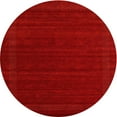 thumbnail image 1 of Ahgly Company Indoor Round Contemporary Red Abstract Area Rugs, 7' Round, 1 of 6