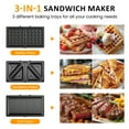 thumbnail image 4 of May in Color Multi-Function 3-in-1 Sandwich & Waffle Maker, 4 of 9