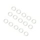 thumbnail image 2 of 200 anillos circulares divididos de 6 x 5 mm, accesorios de joyería para bricolaje, llaveros de acero inoxidable., 2 of 6