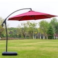 thumbnail image 3 of Wweixi Auvent de Parasol de Patio Toile en Polyester Remplacement d'Auvent de Parasol Housse d'Auvent de Parasol Résistante aux UV Parasol Imperméable Toile de Remplacement pour Parasol d'Extérieur pour Jardin Cour No.2, 3 of 5
