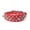 Red, variant on Studded Dog Collar for Medium Large Dogs, Anti-Bite Rivet Cat Collar with Heavy Duty Metal Spikes, Punk Style Adjustable Pet Necklace for Puppy, Security Chains for Outdoor Walking