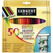 Sargent Art - 50 Count Colored Pencils