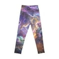 thumbnail image 4 of Toddler Girl Pants Starry Sky Print Slim Fit Athletic Casual Pants Stretchy Leggings Size 3-4T ,Black, 4 of 4