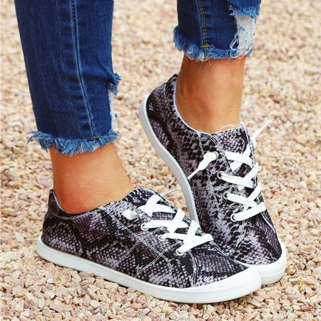 

Women s Canvas Shoes Vulcanize Soft Ladies Autumn Loafers Flat Shoes Sneakers