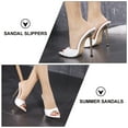 thumbnail image 2 of 1 par de zapatos puntiagudos, sandalias de moda, tacones altos de verano, calzado de banquete para mujer, 2 of 5