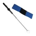thumbnail image 4 of Telescópico Golf Swing Entrenador de swing Adultos Calentamiento telescópico Stick para tempo de velocidad Correa de entrenador azul, 4 of 8