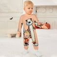 thumbnail image 3 of Calvin And Hobbes Baby Romper Toddler Long Sleeve Bodysuit Soft Skin-Friendly Jumpsuit Outfit with Snap Crotch 12-18M, 3 of 8