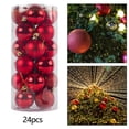 thumbnail image 3 of Adornos de bolas de Navidad Macarena 24 Piezas Colgantes Reutilizables, 3 of 5