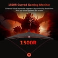 thumbnail image 5 of Z-Edge 30" Curved Gaming Monitor, WFHD1080P 200Hz Monitor, MPRT 1ms, 21:9 Aspect Ratio, 1500R Curved, 3000:1 Contrast, UG30 PIP-PBP, 2X DP 1.4 Ports and 2X HDMI 2.0 Port, 5 of 8