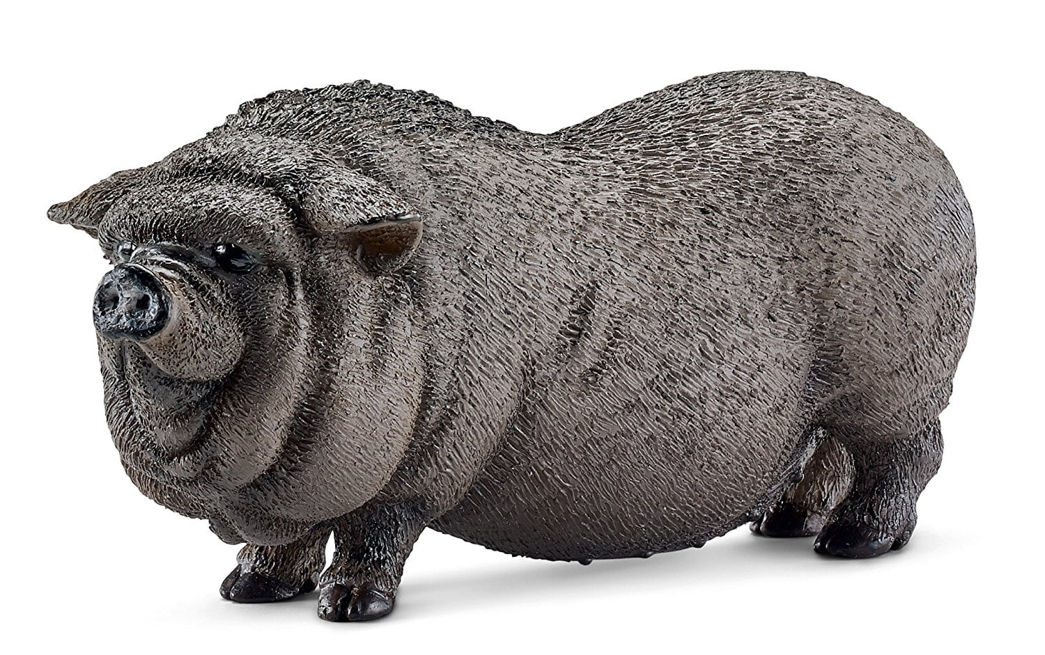 PotBellied Pig Toy Figure, Potbellied pigs are of a compact build and
