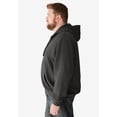 thumbnail image 3 of Kingsize Men's Big & Tall Fleece Zip-front Hoodie Jacket, 3 of 6