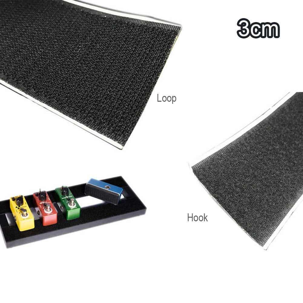 Guitar Effects Pedal Board Mounting Tape Hook and Loop Pedalboard
