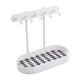 thumbnail image 1 of Feltree Jewelry Rack with Storage Tray Five Hooks Hanging Necklace Earring Hair Ring Jewelry Organizer, 1 of 7