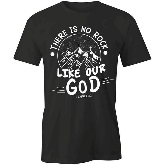 Our God T-Shirt | Religious Christian Black Tee Gift